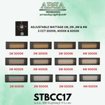 Load image into Gallery viewer, STBCC17-3CCT Brass Step Light