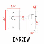 Load image into Gallery viewer, DMR20W 120W Low-Voltage Dimmer for 12–15V AC Landscape Systems