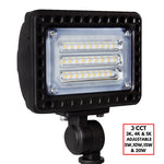 Load image into Gallery viewer, FLACCT20 Low Voltage Adjustable CCT and Wattage 5W-20W Outdoor LED Landscape Lighting Flood Light