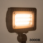 Load image into Gallery viewer, FLACCT20 Low Voltage Adjustable CCT and Wattage 5W-20W Outdoor LED Landscape Lighting Flood Light