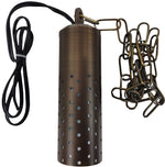 Load image into Gallery viewer, HLB09 12V LED Low Voltage Brass Cylinder Pendant Light Hanging Downlight Fixture