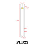 Load image into Gallery viewer, Modern Brass Low Voltage Path Light