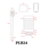 Load image into Gallery viewer, Modern Brass Low Voltage Path Light
