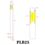 Load image into Gallery viewer, Modern Brass Low Voltage Path Light