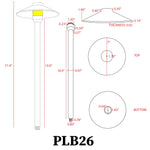 Load image into Gallery viewer, Low Voltage Brass Path Light