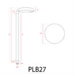 Load image into Gallery viewer, Integrated LED Brass Path Light
