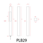 Load image into Gallery viewer, Modern LED Path Light
