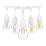 Load image into Gallery viewer, SL101 LED Low Voltage Bistro String Lights 48 FT Outdoor Weatherproof 12V Edison Bulbs