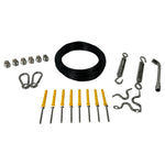Load image into Gallery viewer, String Light Hanging Cable Kit, Nylon Coated 304 Stainless Steel Guide Wire and Accessories for Outdoor Bistro String Lights