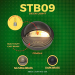 Load image into Gallery viewer, STB09 LED Round Deck Light Surface Mount Low Voltage Landscape Lighting