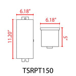 Load image into Gallery viewer, TSRPT150 Transformer 150W AC Multi-Tap Output