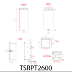 Load image into Gallery viewer, TSRPT24600-Stainless Steel Manual Transformer W/ Photocell Heavy Duty
