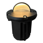 Load image into Gallery viewer, UNB02 Cast Brass Low Voltage Half Moon Round LED In-ground Light IP65 Waterproof