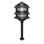 Load 3D model into Gallery viewer, CDPA52 Path Light 3W 12V AC/DC Aluminum Low Voltage Landscape Lighting 3 Tier Pagoda