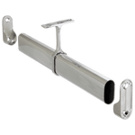Load image into Gallery viewer, AP16F Aluminum Oval Wardrobe Hanging Rail 10 Pack LED lighted Closet Rod Fixture.