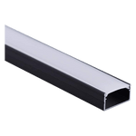 Load image into Gallery viewer, AP46M Rectangular Rail Aluminum Channel 10 Pack LED Strip Light Cover End Caps - Kings Outdoor Lighting