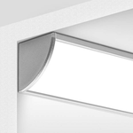 Load image into Gallery viewer, AP59 Corner Aluminum Channel 10 Pack LED Strip Light Cover End Caps.