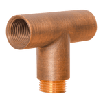 Load image into Gallery viewer, BRT1 - Brass T-Bar Coupling Accessory for Post/Path Light Fixtures - Kings Outdoor Lighting