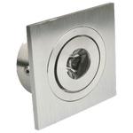 Load image into Gallery viewer, CB06 Dimmable Recessed Square Cast Aluminum LED Puck Light Cabinet Downlighting.
