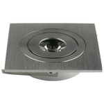 Load image into Gallery viewer, CB06 Dimmable Recessed Square Cast Aluminum LED Puck Light Cabinet Downlighting.