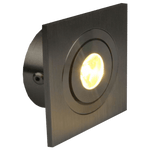 Load image into Gallery viewer, CB06 Dimmable Recessed Square Cast Aluminum LED Puck Light Cabinet Downlighting.