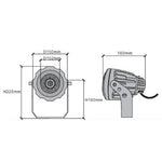 Load image into Gallery viewer, CD30 30W Low Voltage LED Ground Spotlight Directional Narrow Beam Angle.