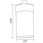 Load image into Gallery viewer, CD90 Low Voltage Philips Bulb Cylinder Pendant Light Hanging Fixture.