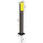 Load image into Gallery viewer, Low Voltage LED Bollard Landscape Light | Low voltage garden lights.