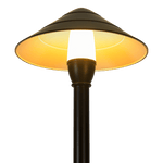 Load image into Gallery viewer, CDPA65 3W 12V Mushroom LED Path Light Beaded Swivel Hat Landscape Fixture - Kings Outdoor Lighting