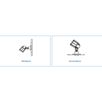 Load image into Gallery viewer, CDR30 30W Smart WIFI RGBW Narrow Beam Directional Landscape Garden Spotlight.