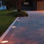 Load image into Gallery viewer, CRG30 Low Voltage In Ground RGBW or WW LED Brick Paver Light Square IP67 Waterproof.