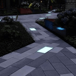 Load image into Gallery viewer, CRG31 Low Voltage In Ground RGBW or WW LED Brick Paver Light Rectangle IP67 Waterproof.