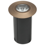 Load image into Gallery viewer, DMB52 1.5W Low Voltage LED Landscape In-ground Brass Waterproof Well Lights Fixture.