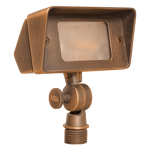 Load image into Gallery viewer, FPB01 Brass Rectangular LED Directional Flood Light Adjustable Lighting - Kings Outdoor Lighting