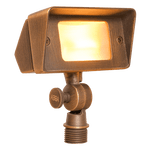 Load image into Gallery viewer, FPB01 Brass Rectangular LED Directional Flood Light Adjustable Lighting - Kings Outdoor Lighting