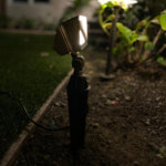 Load image into Gallery viewer, FPB01 Brass Rectangular LED Directional Flood Light Adjustable Lighting.