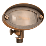 Load image into Gallery viewer, FPB03 Brass Oval LED Directional Flood Light Adjustable Lighting - Kings Outdoor Lighting