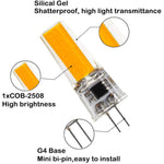 Load image into Gallery viewer, G4 Bi Pin LED Capsule 12V Bulb Energy Efficient Light IP65 Waterproof.