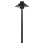 Load image into Gallery viewer, PLB02 Outdoor Garden Path Light | Low Voltage Heavy Duty Cast Brass Outdoor LED Path Light - Kings Outdoor Lighting