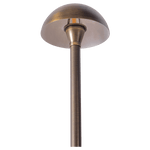 Load image into Gallery viewer, PLB08 Brass LED Globe Low Voltage Pathway Outdoor Landscape Lighting Fixture - Kings Outdoor Lighting