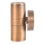 Load image into Gallery viewer, SCB05 LED Cylinder Up Down Light 2 Directional Brass Sconce Lighting - Kings Outdoor Lighting