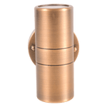 Load image into Gallery viewer, SCB05 LED Cylinder Up Down Light 2 Directional Brass Sconce Lighting - Kings Outdoor Lighting