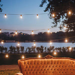Load image into Gallery viewer, SL101 LED Low Voltage Bistro String Lights 48 FT Outdoor Weatherproof 12V Edison Bulbs.