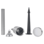 Load image into Gallery viewer, SPS03 LED Stainless Steel Low Voltage Spotlight Adjustable Up Lighting Fixtures - Kings Outdoor Lighting