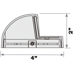 Load image into Gallery viewer, STA09 LED Round Aluminum Deck Light Surface Mount Low Voltage Landscape Lighting.