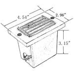 Load image into Gallery viewer, STB02 Louver Horizontal Waterproof LED Brick Lights Edge Step Lighting.