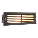 Load image into Gallery viewer, STB03 Louver Horizontal LED Brick Lights Warm White Edge Step Lighting - Kings Outdoor Lighting