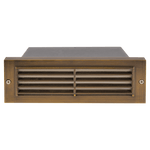 Load image into Gallery viewer, STB03 Louver Horizontal LED Brick Lights Warm White Edge Step Lighting - Kings Outdoor Lighting