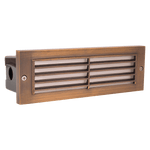 Load image into Gallery viewer, STB03 Louver Horizontal LED Brick Lights Warm White Edge Step Lighting - Kings Outdoor Lighting