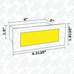 Load image into Gallery viewer, STS02 Outdoor Recessed Brick Wall Light LED Step/ Stair Lighting Fixture.